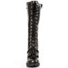 New Rock - MTR005S1 Knee high boot - Black/Silver coloured Product image